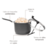 Pipoqueira 4,2 Litros Pic Poc Prata Brinox