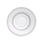 Pires de Chá Gabrielle em Porcelana Decorada Tramontina Pires de Chá Gabrielle em Porcelana Decorada Tramontina