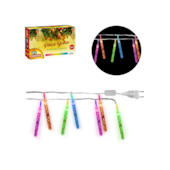 Pisca Bolha de LED Colorido Pequeno 220V Zein
