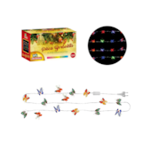 Pisca Borboleta Colorida 28 LEDs 4,5m Zein
