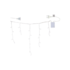 Pisca Cascata 100 LEDs Colorido 3m 220V Zein