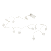 Pisca Coração 10Leds 3500k Rio de Ouro