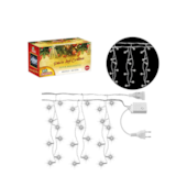 Pisca Cortina Branco 100 LEDs 3m Zein