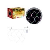 Pisca Rede 96 LEDs Colorido 3mx40cm 220V Zein