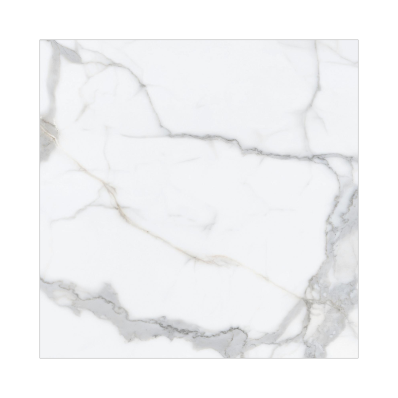 Piso 46x46cm Tipo A Carrara Natural Incenor - 2,58m²