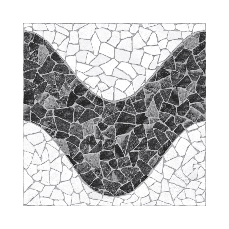 Piso 46x46cm Tipo A HD Estoril Cerbras - 2,30m²