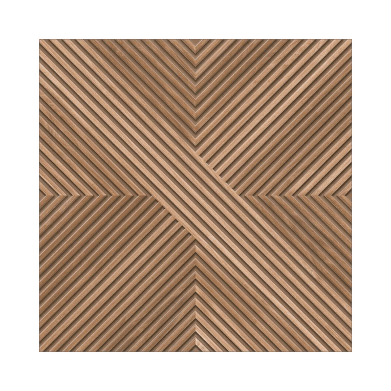 Piso 50x50cm Tipo A HD Patina Marrom Formigres - 2,50m² 