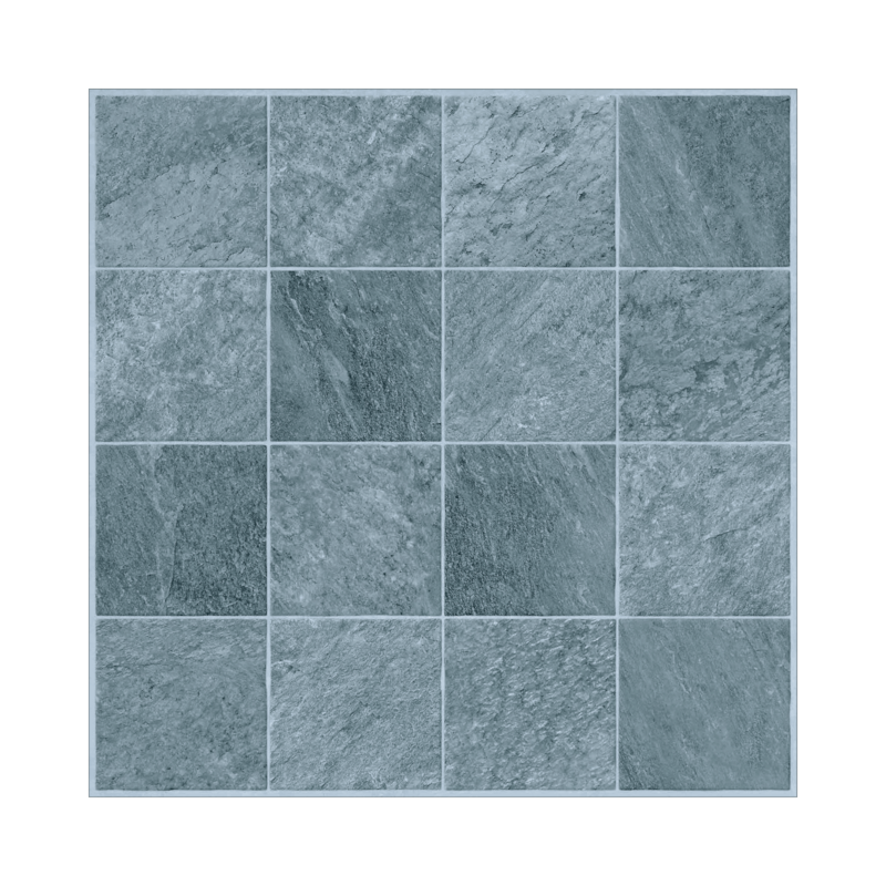 Piso 63x63cm Tipo A Jericoacoara Azul Incenor - 2,79m²