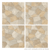 Piso 67x67cm Tipo A Pitinga MRE Retificado Realle - 3,16m²