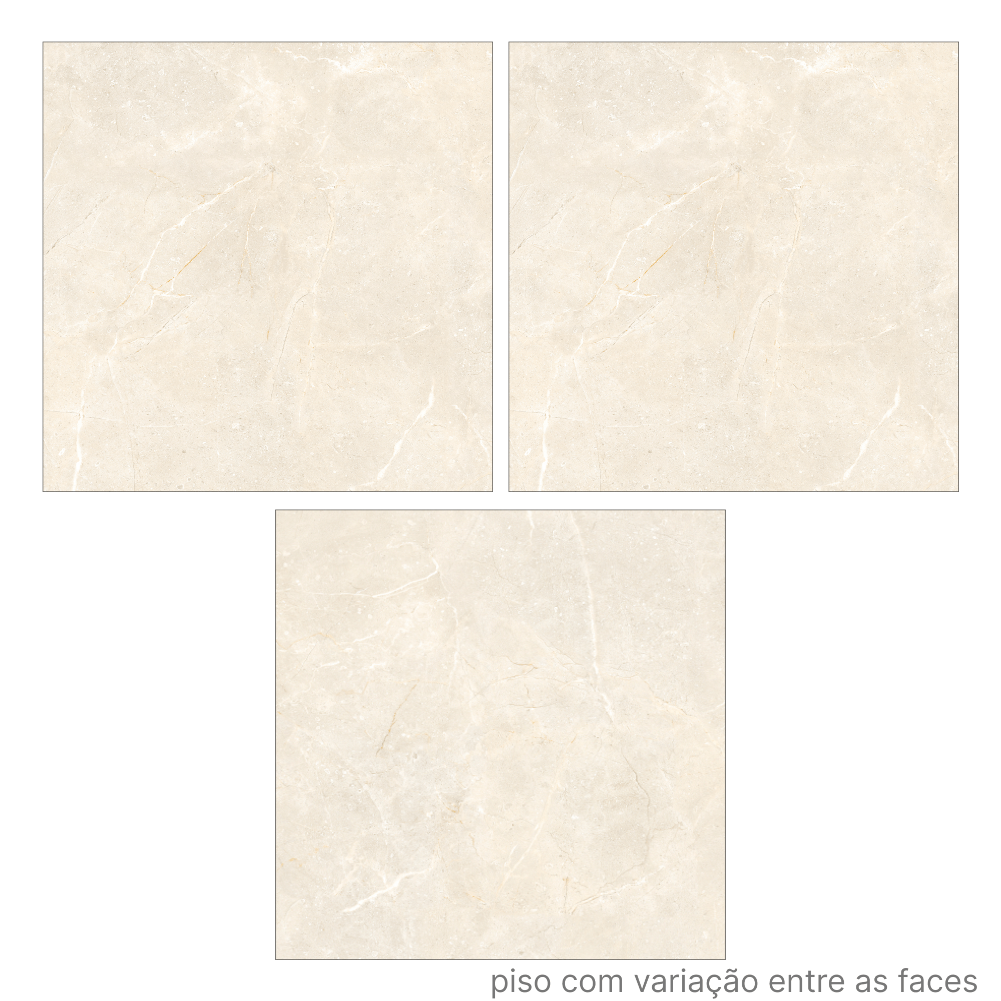 Piso 68x68cm Tipo A Verbena HD Arielle - 2,79m² - Apotiguar
