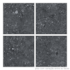 Piso 87x87cm Tipo A Arenito Black Formigres