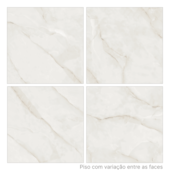 Piso Super Prime 75x75cm Tipo A Venezia Gris Polido Cerbras - 2,25m²