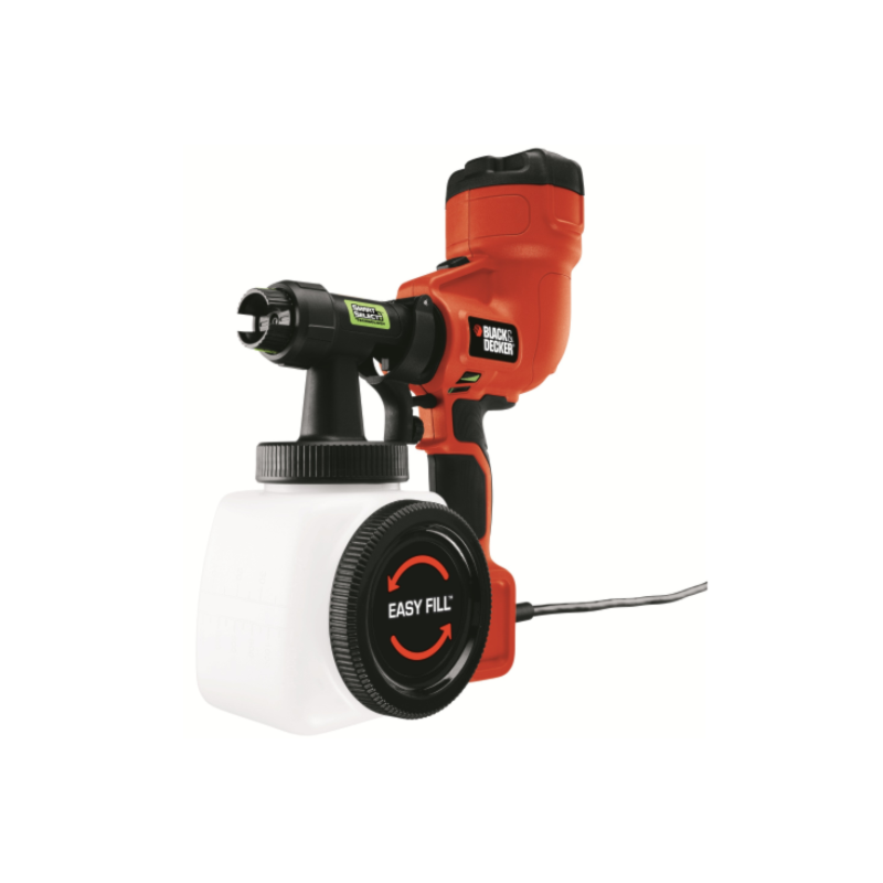 Pistola de Pintura e Pulverização 278W 220V Black Decker