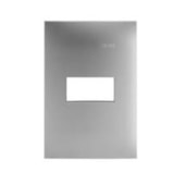 Placa 4x2 1 Posto Aço Corten 35 Simon Placa 4x2 1 Posto Aço Corten 35 Simon