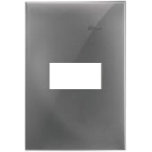 Placa 4x2 1 Posto Alumínio 35 Simon Placa 4x2 1 Posto Alumínio 35 Simon