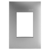 Placa 4x2 3 Posto Alumínio 35 Simon Placa 4x2 3 Posto Alumínio 35 Simon