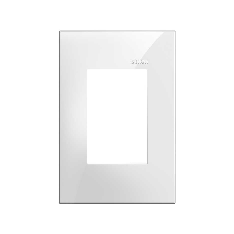 Placa 4x2 3 Postos Branco 35 Simon