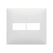 Placa 4x4 2 Postos Branco Fosco 35 Simon