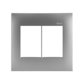 Placa 4x4 6 Posto Aço Corten 35 Simon Placa 4x4 6 Posto Aço Corten 35 Simon