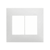 Placa 4x4 6 Postos Branco Fosco 35 Simon