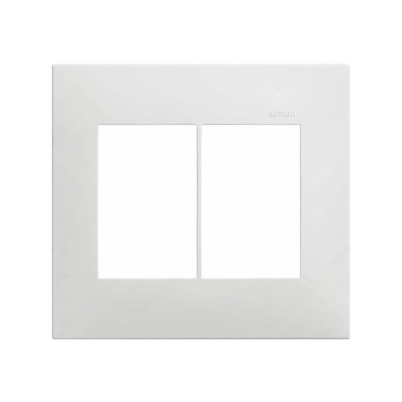 Placa 4x4 6 Postos Branco Fosco 35 Simon