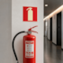 Placa Extintor de Incêndio 30x15cm Sinalize 
