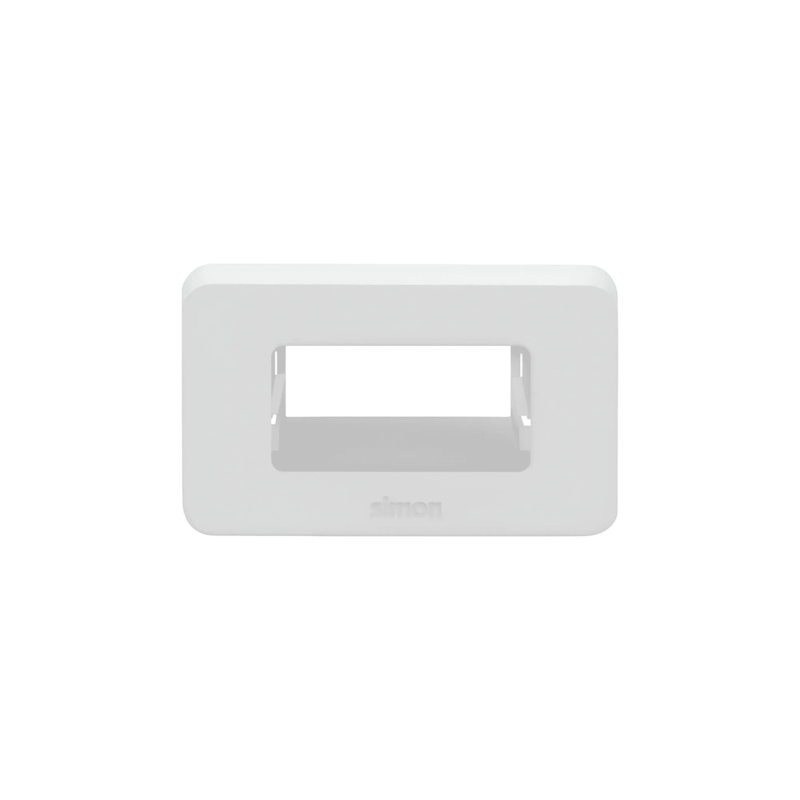 Placa para Móveis 1 Posto Branca Simon