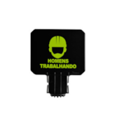 Placa Sinalizadora para Cone Homens Trabalhando Bralimpia Placa Sinalizadora para Cone Homens Trabalhando Bralimpia