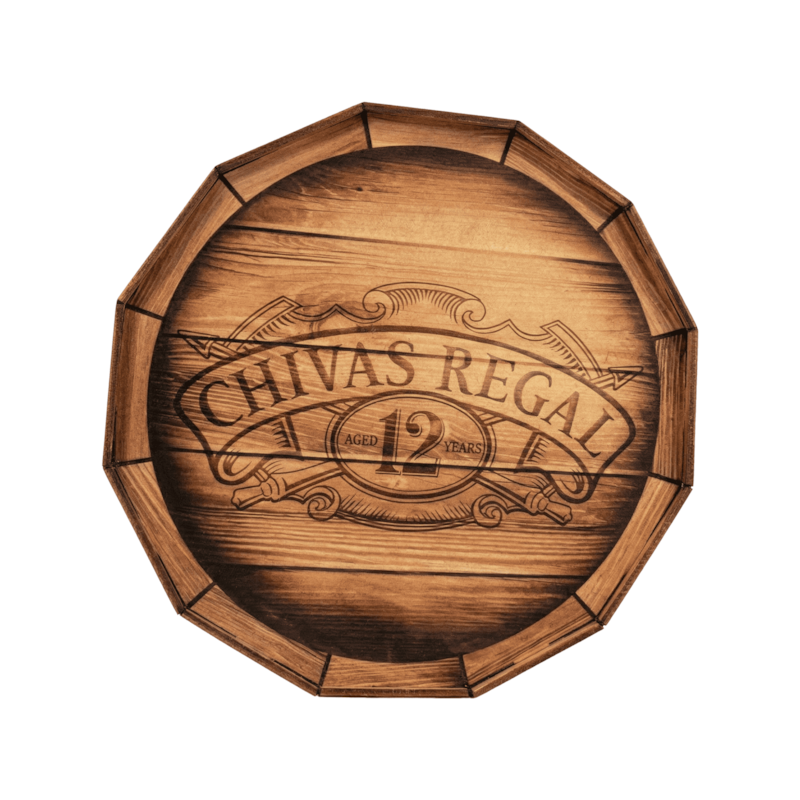 Placa Tampa de Barril Decorativa Forgerini