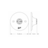 Plafon Economic E-27 Branco Taschibra