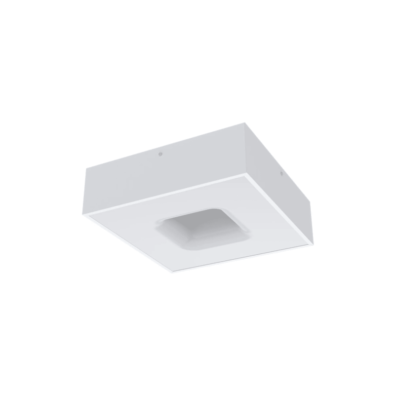 Plafon LED Waffle 4xE27 Branco Taschibra