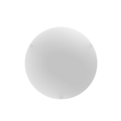 Plafon Solari Redondo Branco Taschibra