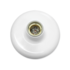 Plafon Soquete de Porcelana Branco Extraluz