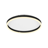 Plafon Vega 30W 40cm 3000K Preto GMH