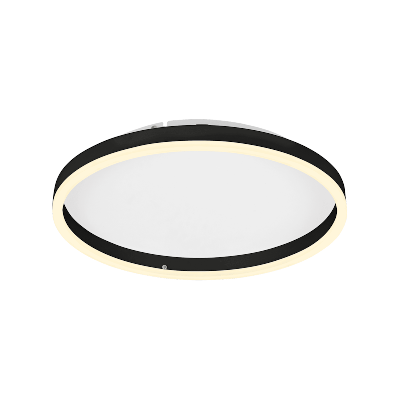 Plafon Vega 30W 40cm 3000K Preto GMH