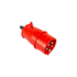 Plug 3P+T 32A 380/440V N4276 Vermelho Steck