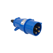 Plug Newkon 2P+T 16A 200/250V 6H Azul IP44 Steck Plug Newkon 2P+T 16A 200/250V 6H Azul IP44 Steck