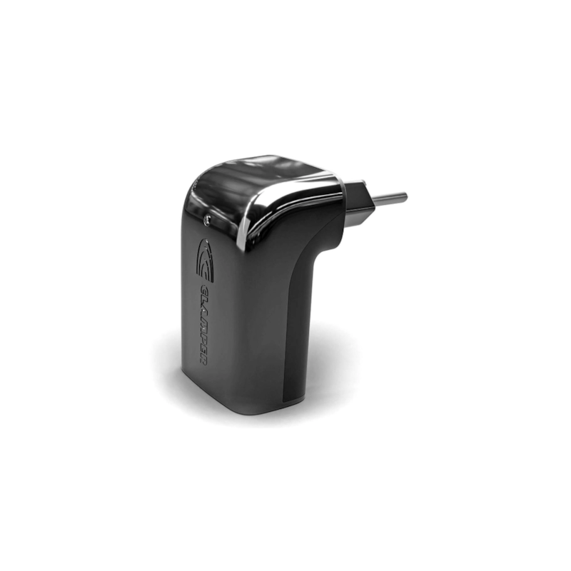 Plug Protetor de Surto 2P 10A Preto Clamper