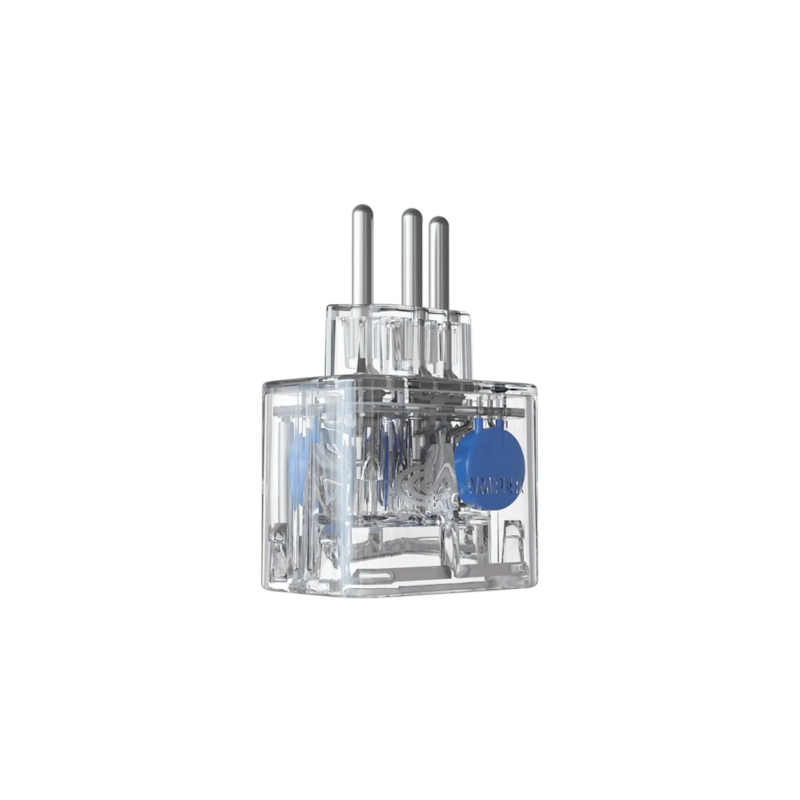 Plug Protetor Surto 2P+T  10A Transparente Clamper 28505