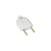 Plugue 2P 10A Branco Macho Tramontina Plugue 2P 10A Branco Macho Tramontina