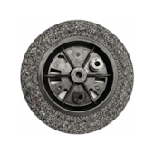 Pneu Linha Forte com Eixo Universal 3,25x8" Pneu Force