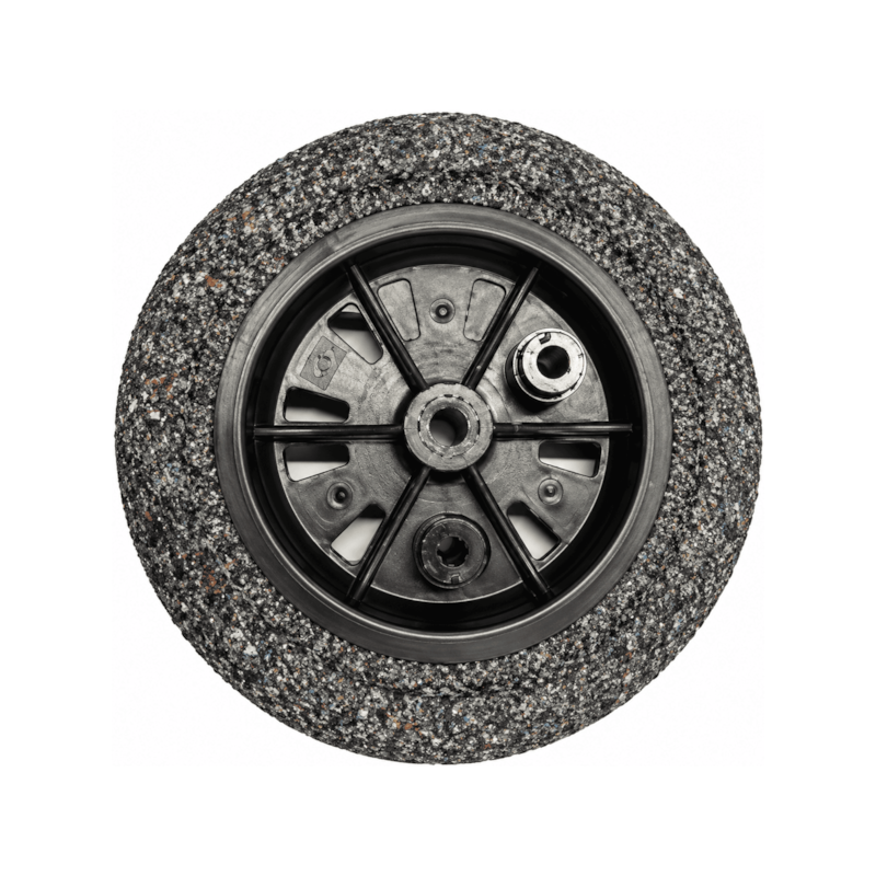 Pneu Linha Forte com Eixo Universal 3,25x8" Pneu Force
