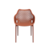 Poltrona Colmeia Terracota Forte Plástico