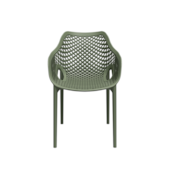 Poltrona Colmeia Verde Forte Plástico