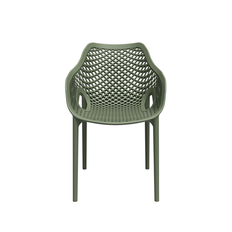 Poltrona Colmeia Verde Forte Plástico