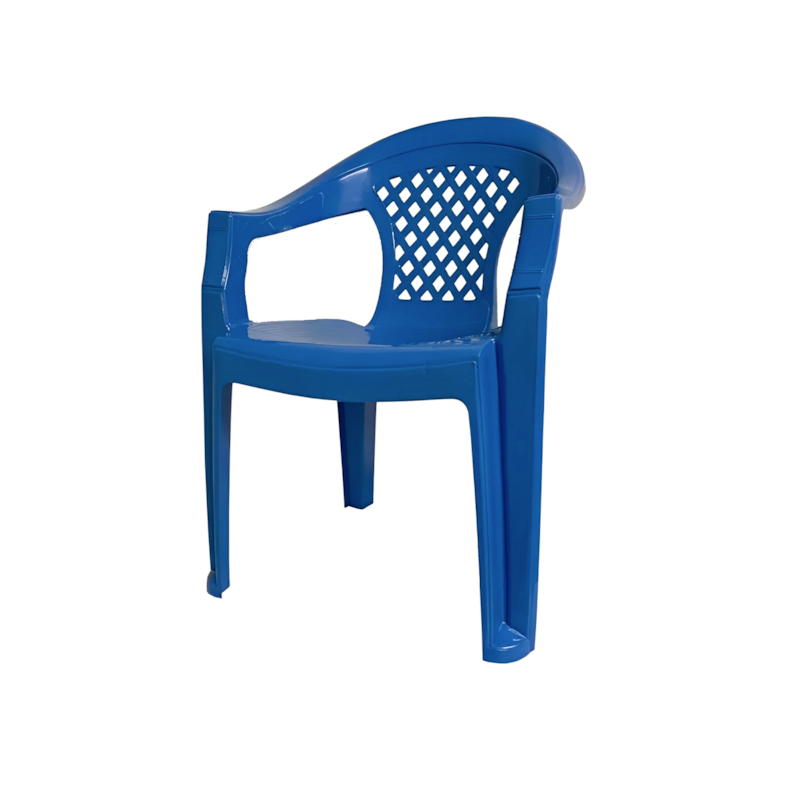 Poltrona Infantil Deluxe Azul Forte Plástico