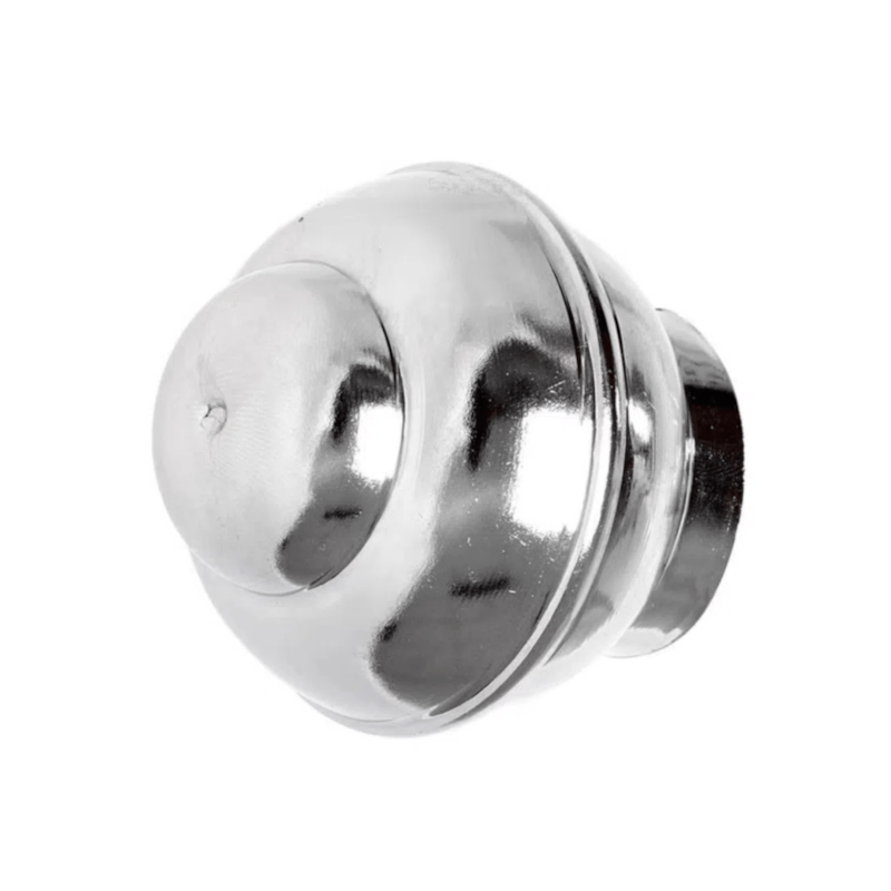 Ponteira Eco Metal Cromada Bola 19mm Belchior