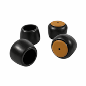 Ponteira para Pés de Móveis 30mm com 4 Peças Bestfer