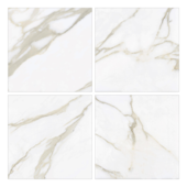 Porcelanato 100X100cm Calacatta Gold Polido Elizabeth - 3,00m²