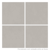 Porcelanato 100x100cm Tipo A Habitar Cinza Cetim Incesa - 3,00m²